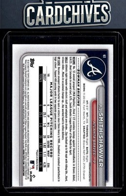 AJ Smith-Shawver 2024 Bowman #63 Rookie RC
