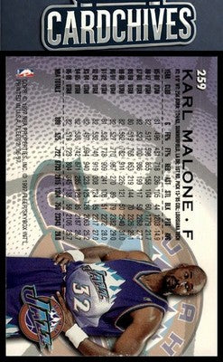 Karl Malone 1996-97 Fleer Sprite #36