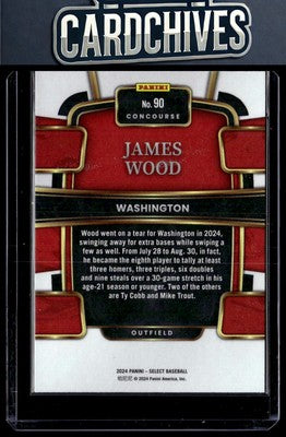 James Wood 2024 Panini Select #90