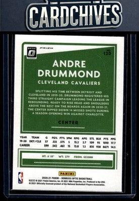 Andre Drummond 2020-21 Donruss Optic #120 Holo