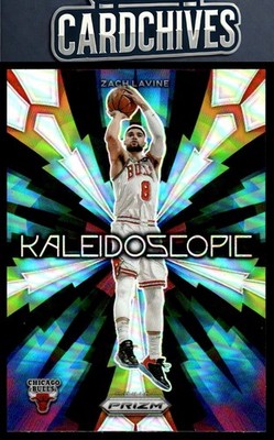 Zach LaVine 2023-24 Panini Prizm #22 Kaleidoscopic Prizms Silver