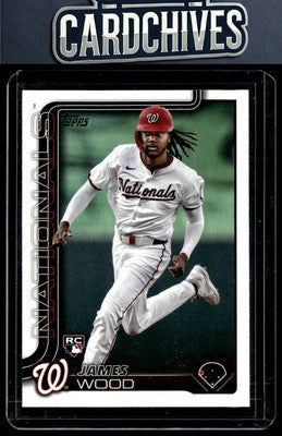 James Wood 2025 Topps #181 Rookie RC