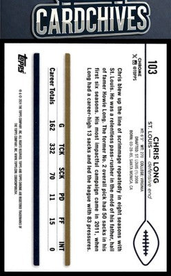 Chris Long 2024 Topps Chrome #103