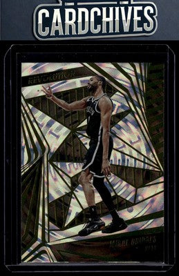 Mikal Bridges 2023-24 Panini Revolution #38 Fractal