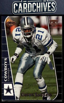 Deion Sanders 1999 Collector's Edge Triumph #T89