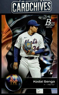 Kodai Senga 2023 Bowman Platinum #78 Rookie RC