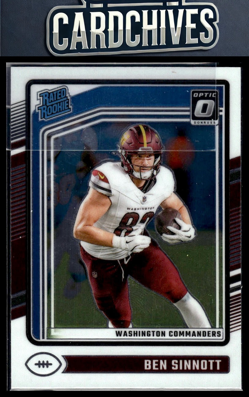 Ben Sinnott 2024 Donruss Optic #207 Rookie RC