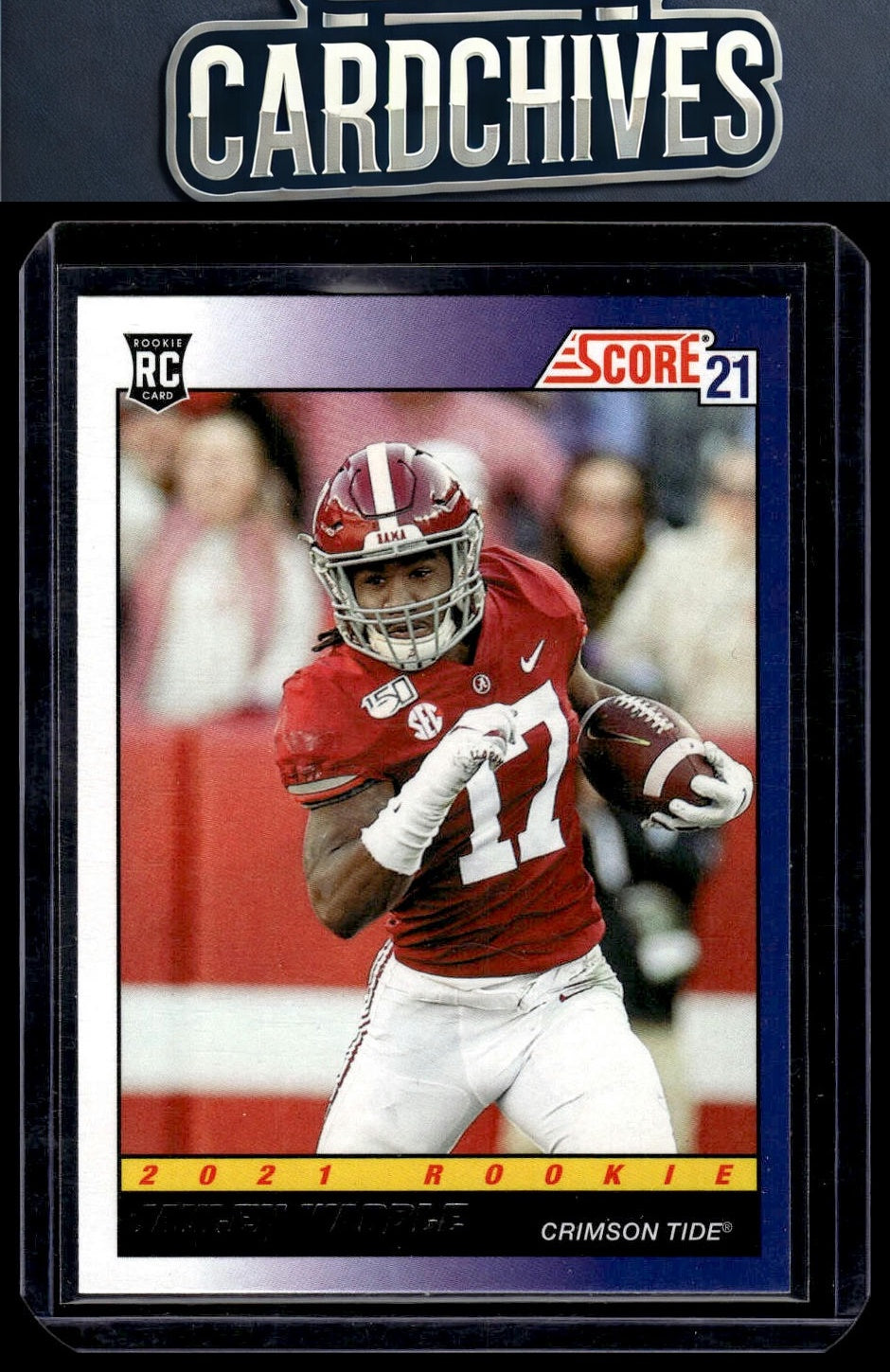 Jaylen Waddle 2021 Score #TB7 1991 Throwback ROOKIE
