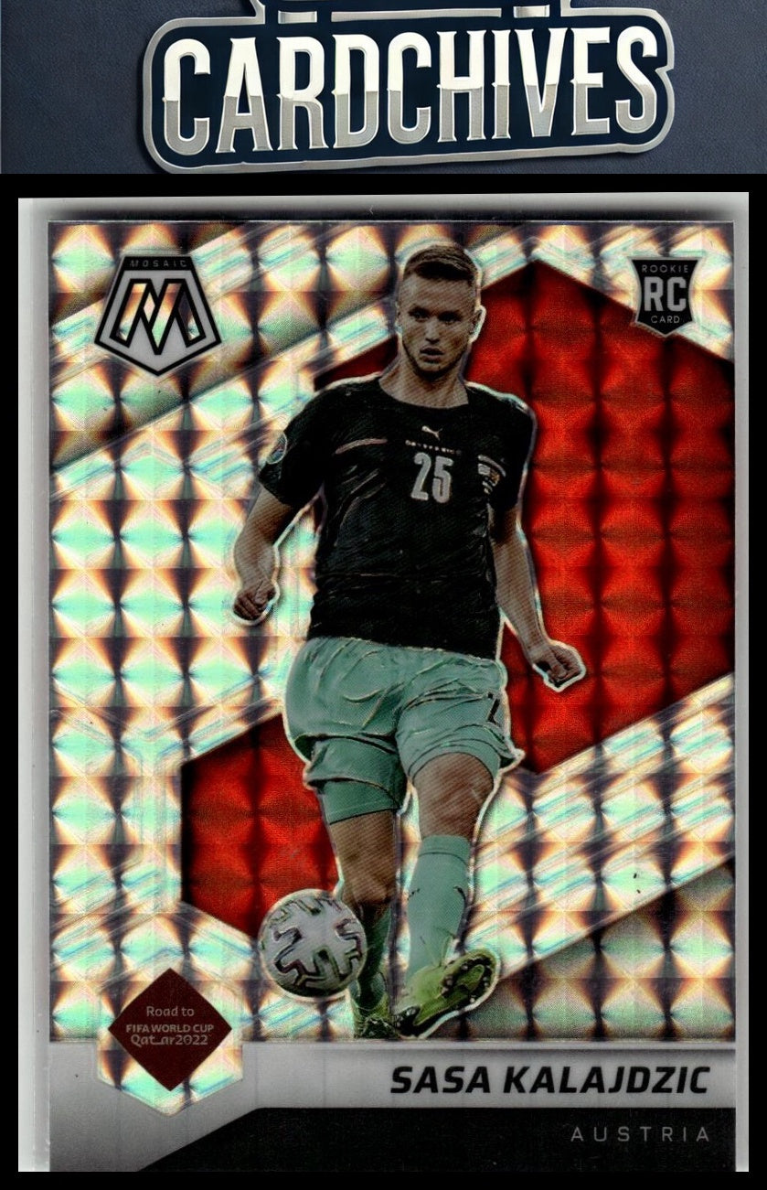 Sasa Kalajdzic 2021-22 Panini Mosaic Road to FIFA World Cup #133 Silver