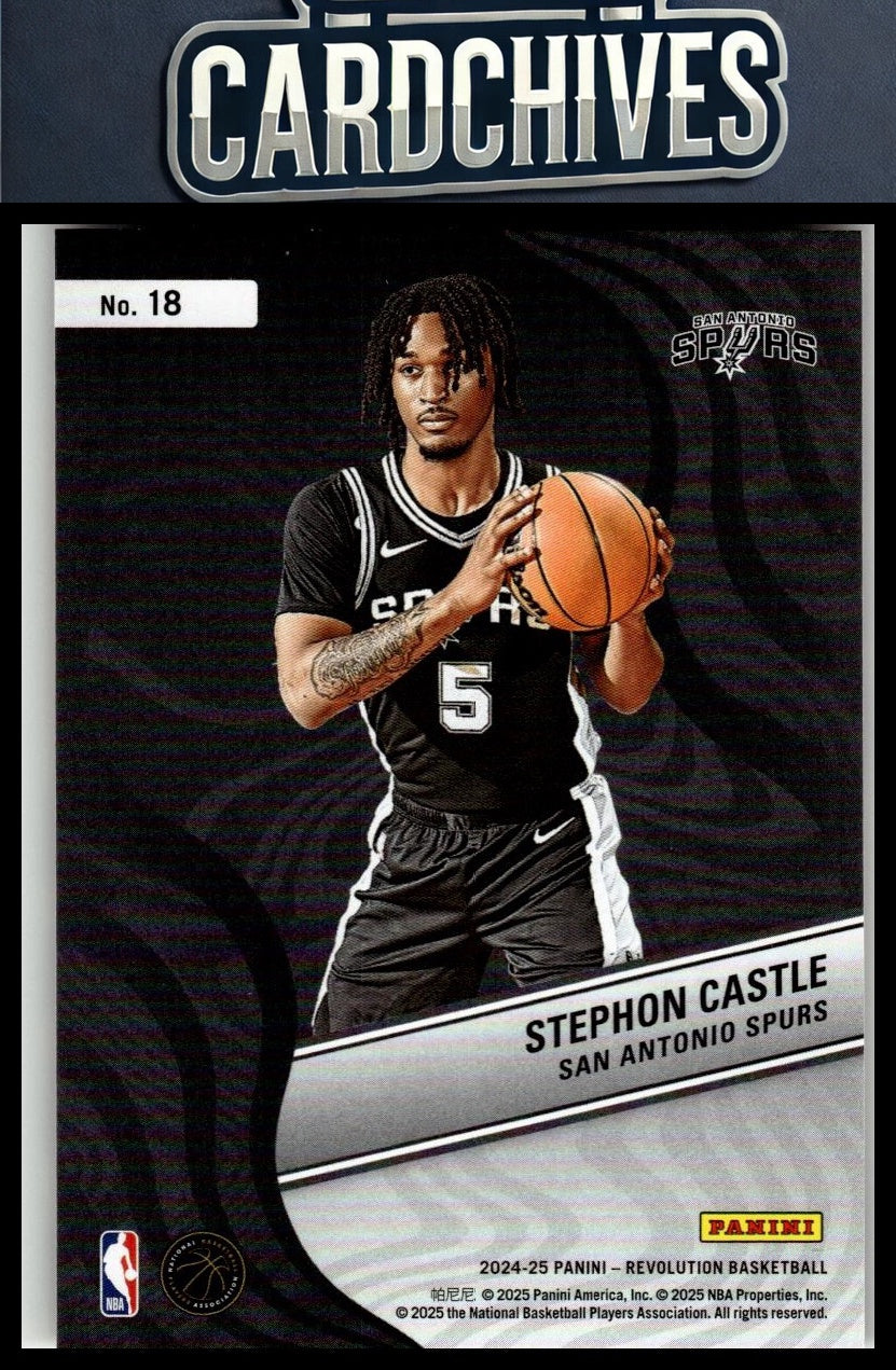 Stephon Castle 2024-25 Panini Revolution #18 New Wave