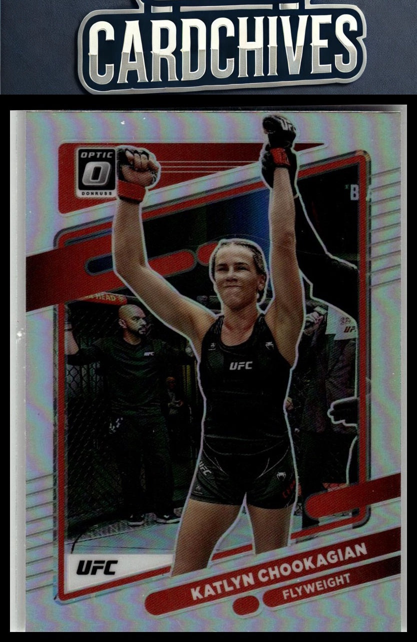 Katlyn Chookagian 2022 Donruss Optic UFC #61 Holo