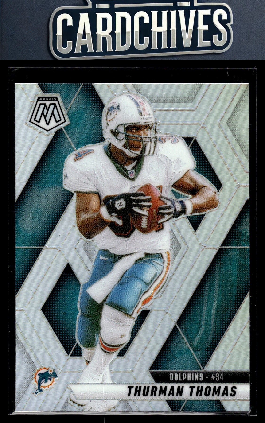 Thurman Thomas 2025 Panini Mosaic #234 Silver