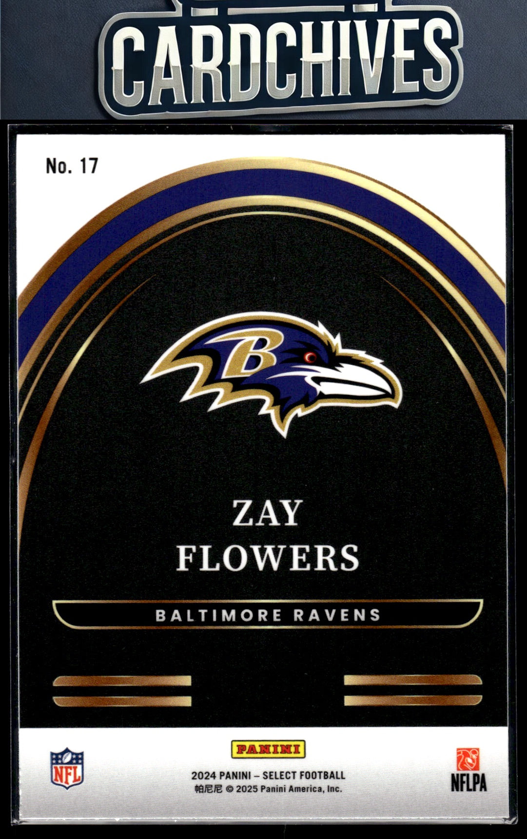 Zay Flowers 2024 Panini Select #17 Select Future