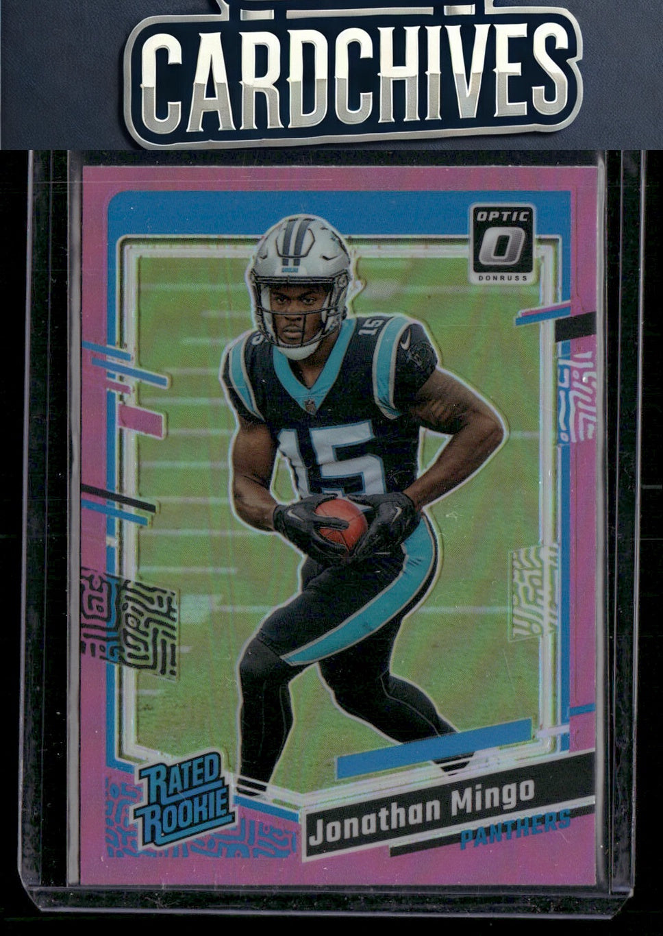 Jonathan Mingo 2023 Donruss Optic #215 Pink Rookie RC