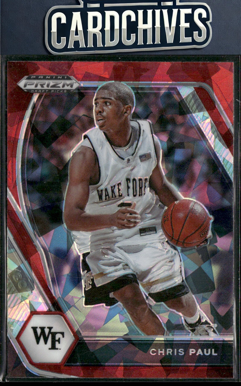 Chris Paul 2021 Panini Prizm Draft Picks #68 Red Ice