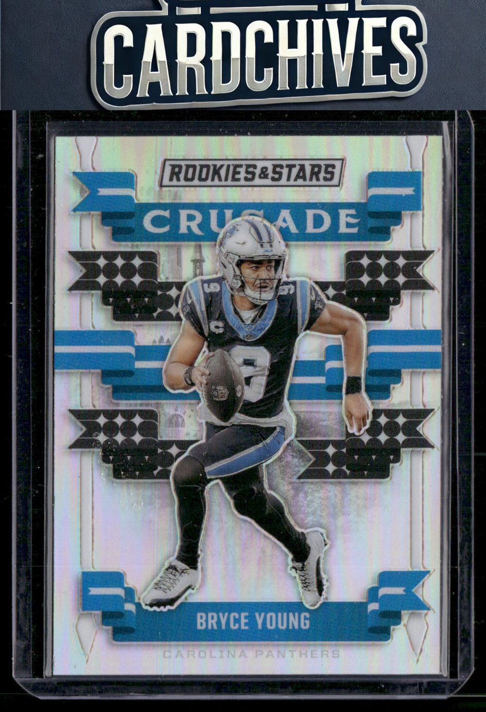 Bryce Young 2024 Panini Rookies & Stars #C-BYG Crusade Silver