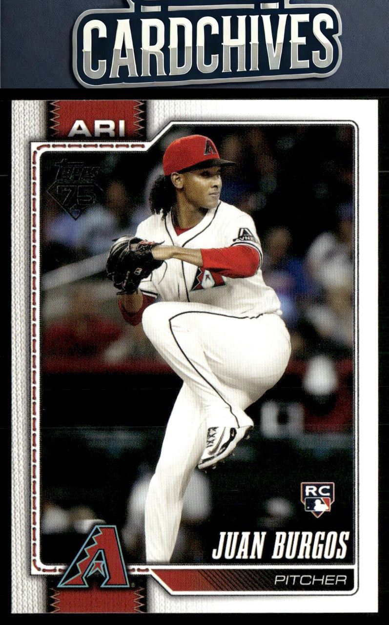 Juan Burgos 2026 Topps #102 Rookie RC