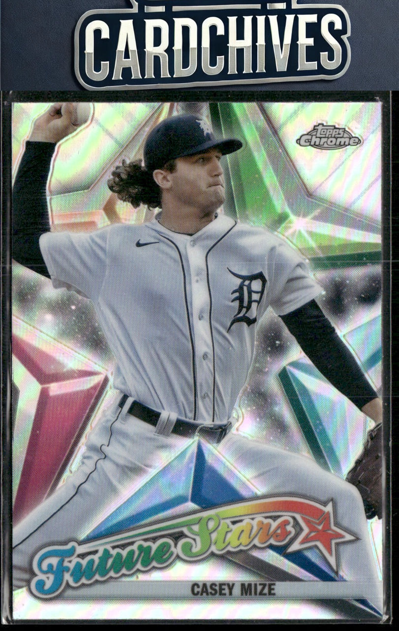 Casey Mize 2022 Topps Chrome #FS-15 Future Stars