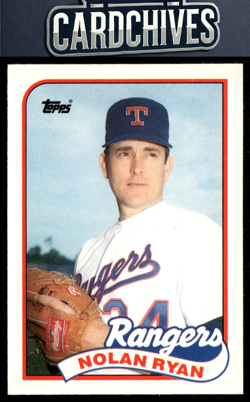 Nolan Ryan 1989 Topps Traded #106T