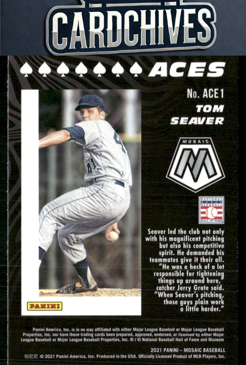 Tom Seaver 2021 Panini Mosaic #ACE1 Aces
