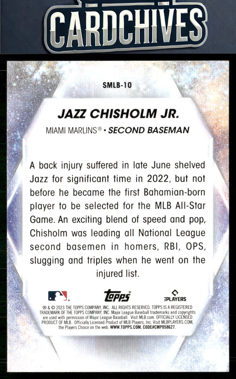 Jazz Chisholm Jr. 2023 Topps #SMLB-10 Stars of MLB