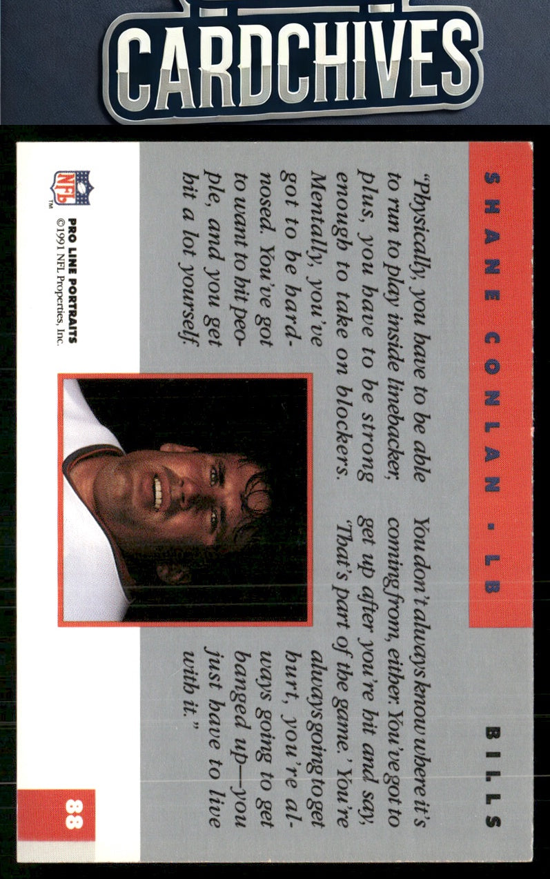 Shane Conlan 1991 Pro Line Portraits #88