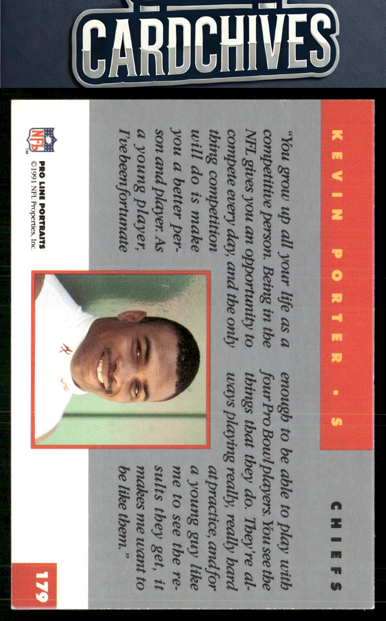 Kevin Porter 1991 Pro Line Portraits #179
