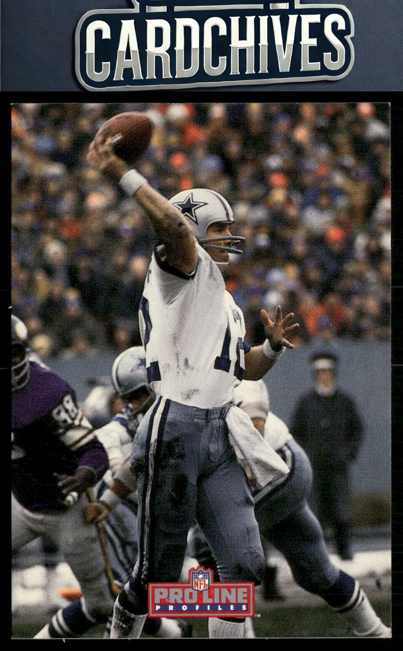 Roger Staubach 1992 Pro Line Profiles #42
