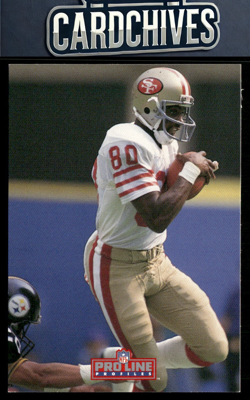 Jerry Rice 1992 Pro Line Profiles #48