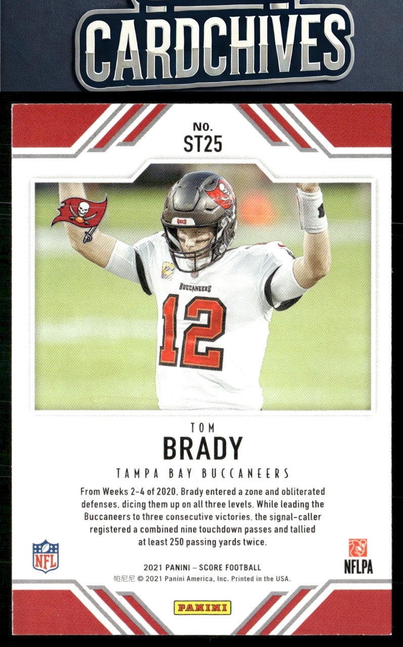 Tom Brady 2021 Score #ST25 Score Team