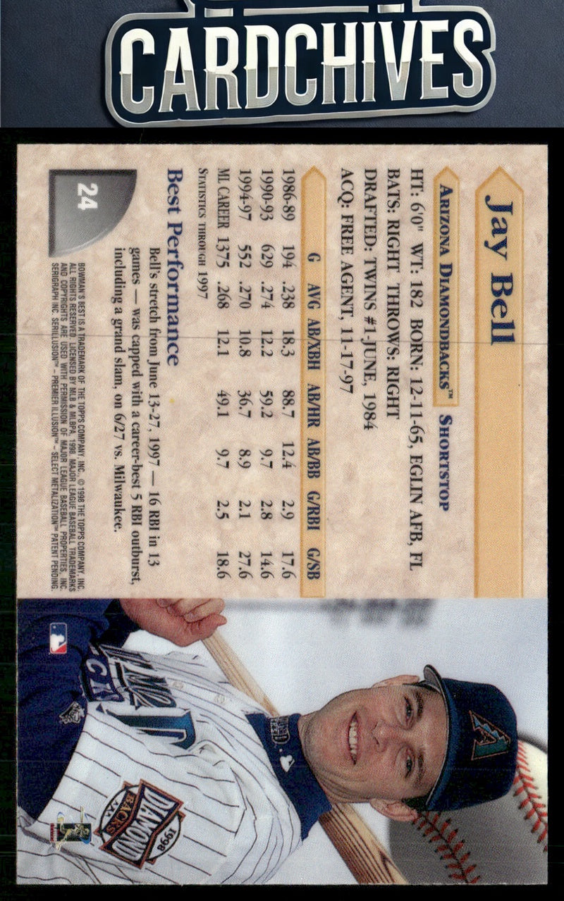 Jay Bell 1998 Bowman's Best #24