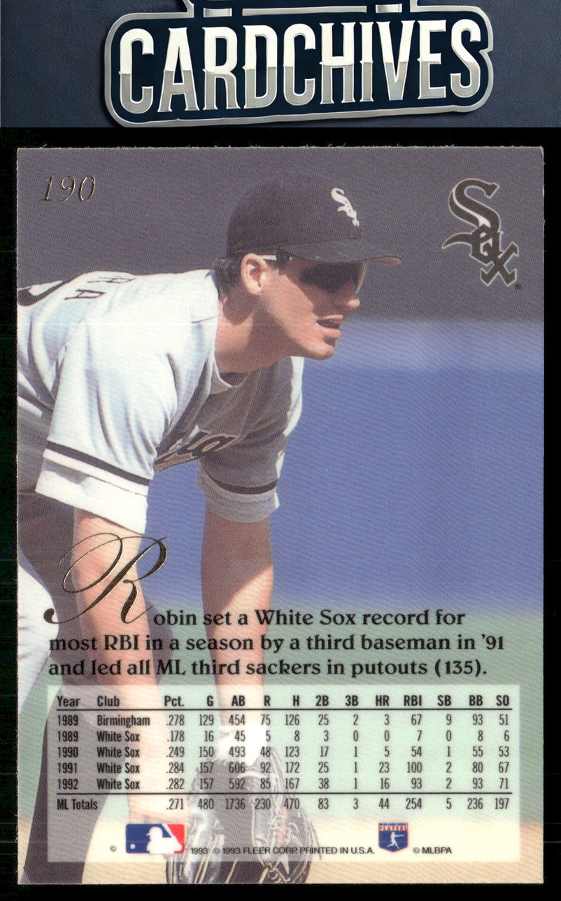 Robin Ventura 1993 Flair #190
