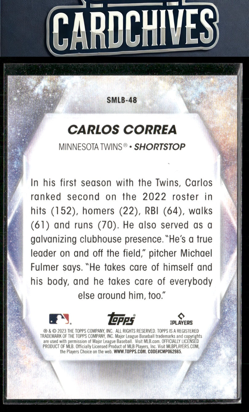 Carlos Correa 2023 Topps #SMLB-48 Stars of MLB