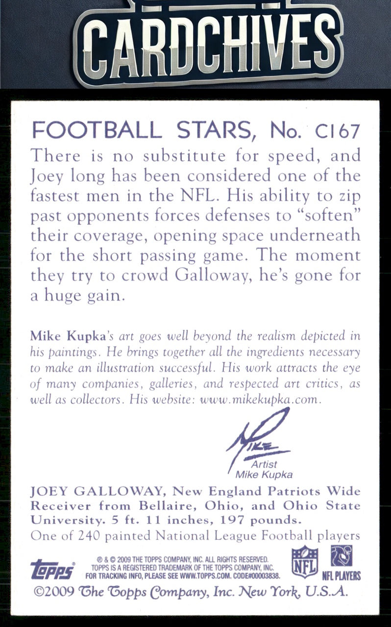 Joey Galloway 2009 Topps National Chicle #C167