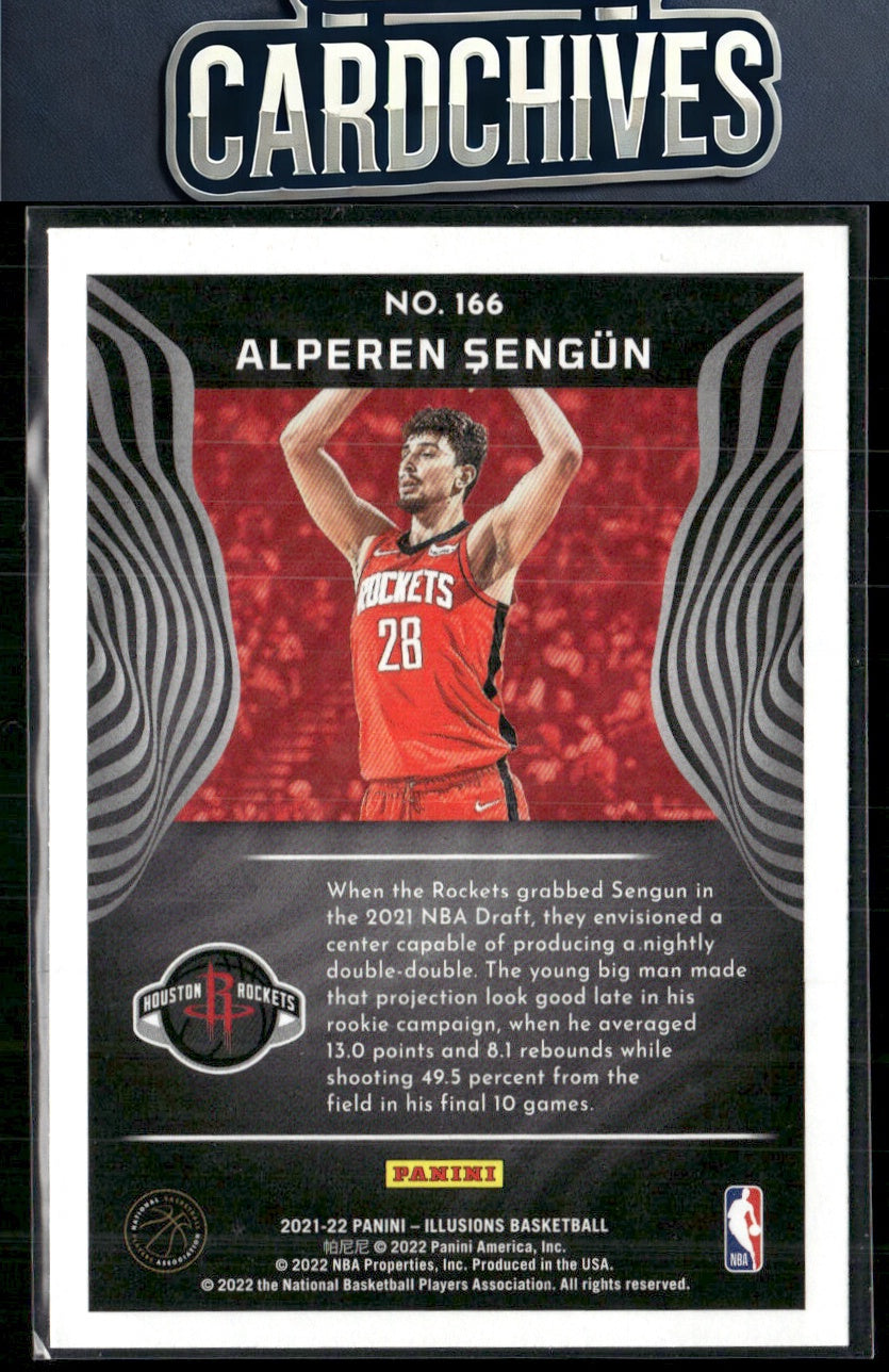 Alperen Sengun 2021-22 Panini Illusions #166 RC