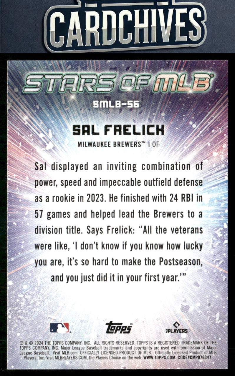 Sal Frelick 2024 Topps #SMLB-56 Stars of MLB