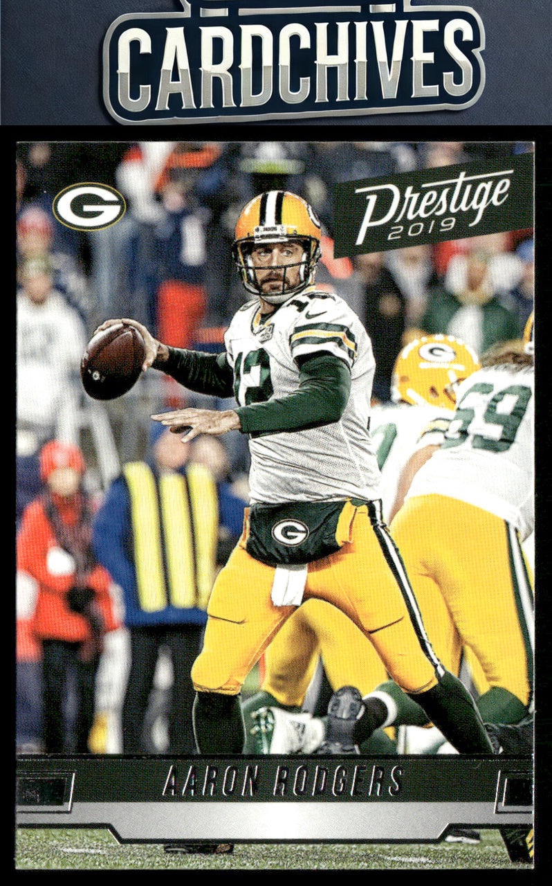 Aaron Rodgers 2019 Panini Prestige #7