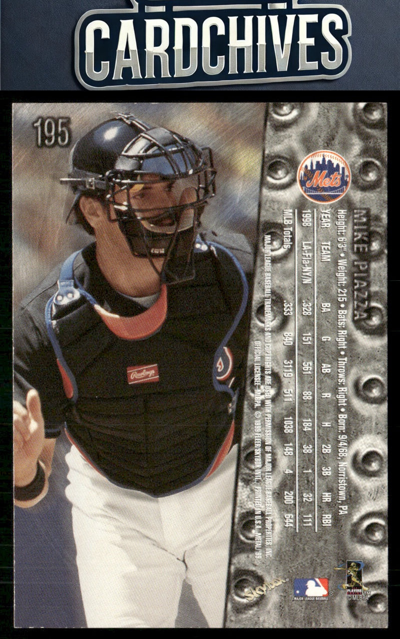 Mike Piazza 1999 Metal Universe #195