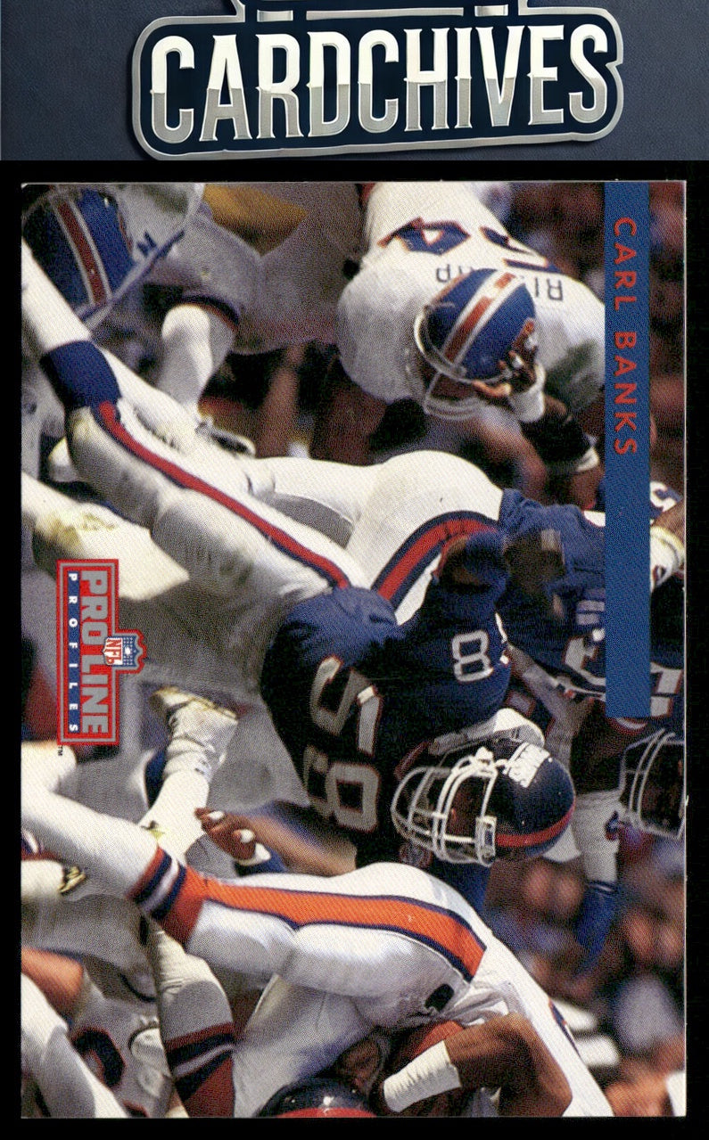Carl Banks 1992 Pro Line Profiles #19