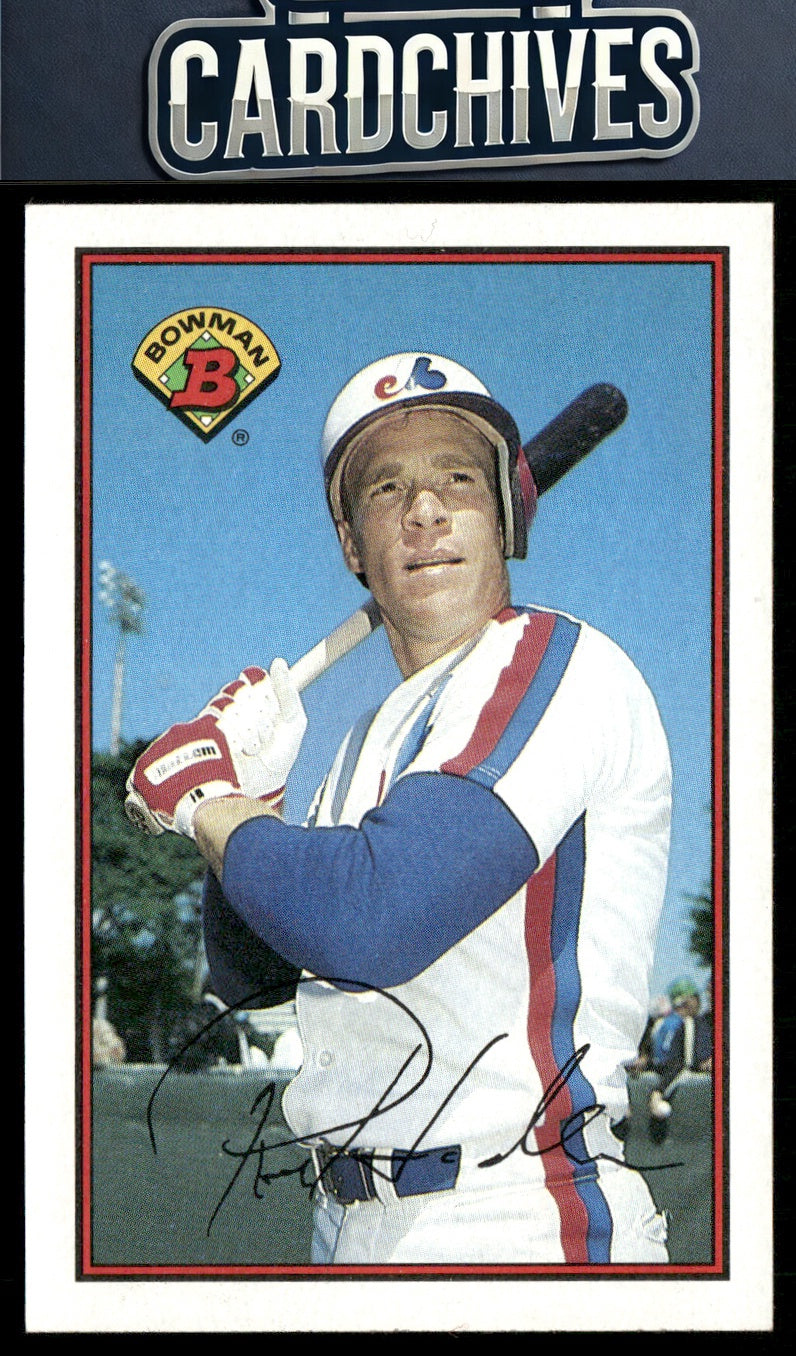 Rex Hudler 1989 Bowman #364
