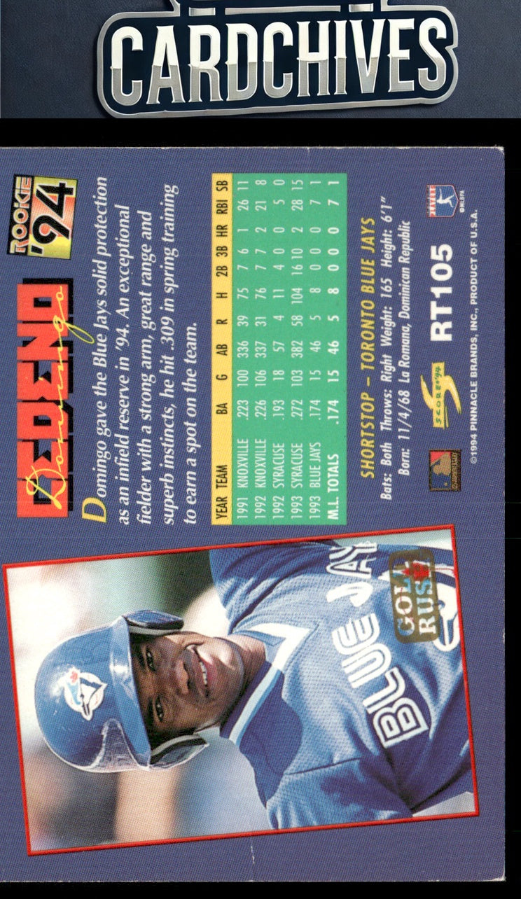 Domingo Cedeno 1994 Score Rookie & Traded #RT105 Gold Rush