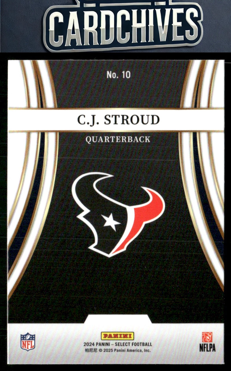 C.J. Stroud 2024 Panini Select #10 Turbocharged