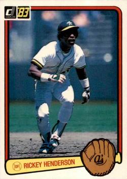Rickey Henderson 1983 Donruss #35 PSA 9 MINT