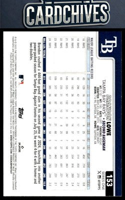 Brandon Lowe 2025 Topps #153 Diamante Foil
