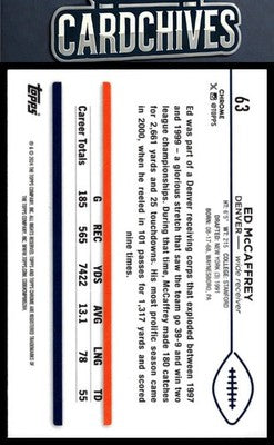 Ed McCaffrey 2024 Topps Chrome #63