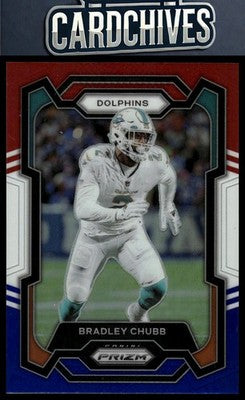 Bradley Chubb 2023 Panini Prizm #186 Red White and Blue