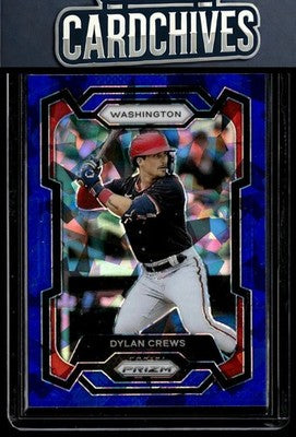 Dylan Crews 2024 Panini Prizm #183 Blue Ice Prizms
