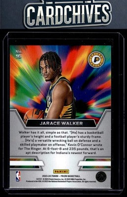 Jarace Walker 2023-24 Panini Prizm #16 Instant Impact