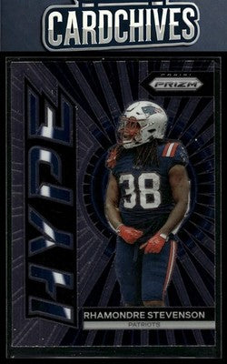 Rhamondre Stevenson 2023 Panini Prizm #H-13 Hype