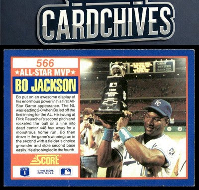 Bo Jackson 1990 Score #566